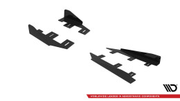 Seitenschweller Flaps passend für Honda Civic Mk10 schwarz Hochglanz