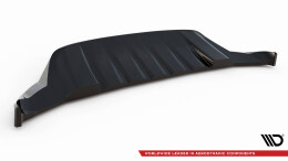 Cup Spoilerlippe Front Ansatz passend für Porsche Cayenne Mk2 Facelift schwarz Hochglanz