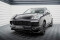 Cup Spoilerlippe Front Ansatz passend für Porsche Cayenne Mk2 Facelift schwarz Hochglanz