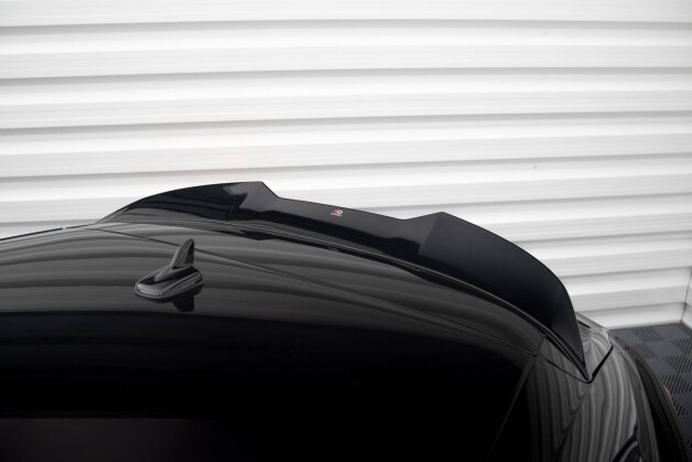 Heck Spoiler Aufsatz Abrisskante 3D passend für Audi Q3 Sportback F3 schwarz Hochglanz
