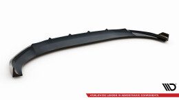 Cup Spoilerlippe Front Ansatz V.2 passend für Audi Q3 Sportback F3 schwarz Hochglanz