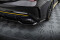Mittlerer Cup Diffusor Heck Ansatz DTM Look für Mercedes-AMG CLA 45 C117 Facelift schwarz Hochglanz