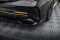 Mittlerer Cup Diffusor Heck Ansatz DTM Look passend für Mercedes-AMG CLA 45 C117 Facelift schwarz Hochglanz