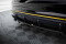 Mittlerer Cup Diffusor Heck Ansatz DTM Look passend für Mercedes-AMG CLA 45 C117 Facelift schwarz Hochglanz