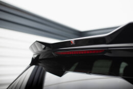Heck Spoiler Aufsatz Abrisskante 3D für BMW X5 M-Paket G05 Facelift schwarz Hochglanz