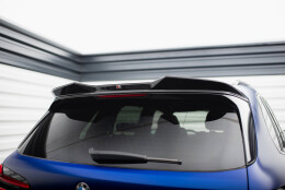 Heck Spoiler Aufsatz Abrisskante 3D V.2 passend für BMW X5 M-Paket G05 schwarz Hochglanz