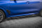 Street+ Seitenschweller Leisten V.2 passend für BMW X5 M-Paket G05 FL schwarz Hochglanz