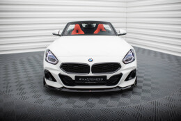 Street+ Spoilerlippe Front Ansatz V.3 passend für BMW Z4 M40i / M-Paket G29 FL schwarz Hochglanz
