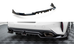 Mittlerer Cup Diffusor Heck Ansatz DTM Look passend für BMW Z4 M40i G29 schwarz Hochglanz