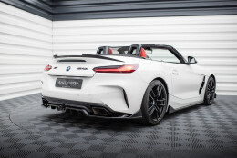 Mittlerer Cup Diffusor Heck Ansatz DTM Look passend für BMW Z4 M40i G29 schwarz Hochglanz