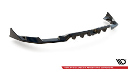 Mittlerer Cup Diffusor Heck Ansatz DTM Look passend für BMW Z4 M40i G29 schwarz Hochglanz
