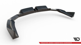 Mittlerer Cup Diffusor Heck Ansatz DTM Look passend für BMW Z4 M40i G29 schwarz Hochglanz