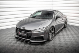 Street Pro Spoilerlippe Front Ansatz passend für Audi TT S / S-Line 8S rot
