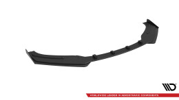 Street Pro Cup Spoilerlippe Front Ansatz + Flaps für Audi TT S / S-Line 8S schwarz Hochglanz