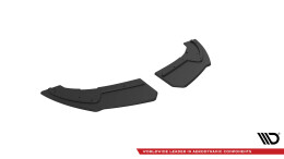 Street Pro Heck Ansatz Flaps Diffusor passend für Audi TT S-Line 8S SCHWARZ