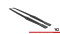 Street Pro Seitenschweller Ansatz Cup Leisten für Audi TT S / S-Line 8S ROT