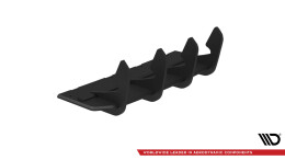 Street Pro Heckschürze Heck Ansatz Diffusor passend für Audi TT S-Line 8S SCHWARZ
