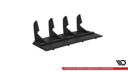 Street Pro Heckschürze Heck Ansatz Diffusor passend für Audi TT S-Line 8S SCHWARZ