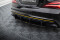 Street Pro Heckschürze Heck Ansatz Diffusor passend für Mercedes-AMG CLA 45 C117 Facelift mit AERO Paket SCHWARZ