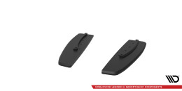 Street Pro Heck Ansatz Flaps Diffusor passend für Mercedes-AMG CLA 45 C117 Facelift mit AERO Paket SCHWARZ