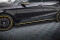 Street Pro Seitenschweller Ansatz Cup Leisten passend für Mercedes-AMG CLA 45 C117 Facelift mit AERO Paket SCHWARZ