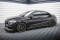 Street Pro Seitenschweller Ansatz Cup Leisten passend für Mercedes-AMG CLA 45 C117 Facelift mit AERO Paket SCHWARZ+ HOCHGLANZ FLAPS