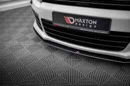 Street Pro Cup Spoilerlippe Front Ansatz für VW Scirocco R Mk3 SCHWARZ