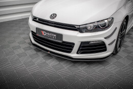Street Pro Cup Spoilerlippe Front Ansatz passend für VW Scirocco R Mk3 SCHWARZ