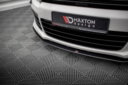 Street Pro Cup Spoilerlippe Front Ansatz passend für VW Scirocco R Mk3 SCHWARZ
