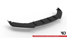 Street Pro Cup Spoilerlippe Front Ansatz für VW Scirocco R Mk3 SCHWARZ+ HOCHGLANZ FLAPS