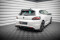Street Pro Heckschürze Heck Ansatz Diffusor für Volkswagen Scirocco R Mk3 SCHWARZ