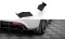 Street Pro Heck Ansatz Flaps Diffusor passend für VW Scirocco R Mk3 rot+ Hochglanz Flaps