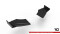 Street Pro Heck Ansatz Flaps Diffusor passend für VW Scirocco R Mk3 rot+ Hochglanz Flaps