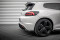 Street Pro Heck Ansatz Flaps passend für VW Scirocco R Mk3 rot+ Hochglanz Flaps