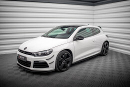 Street Pro Seitenschweller Ansatz Cup Leisten passend für VW Scirocco R Mk3 SCHWARZ