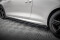 Street Pro Seitenschweller Ansatz Cup Leisten für Volkswagen Scirocco R Mk3 SCHWARZ+ HOCHGLANZ FLAPS
