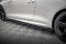 Street Pro Seitenschweller Ansatz Cup Leisten passend für VW Scirocco R Mk3 SCHWARZ+ HOCHGLANZ FLAPS