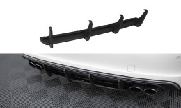 Street Pro Heckschürze Heck Ansatz Diffusor passend für Audi S3 Sportback / Hatchback 8V SCHWARZ