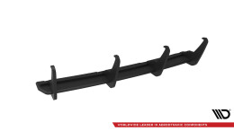 Street Pro Heckschürze Heck Ansatz Diffusor passend für Audi S3 Sportback / Hatchback 8V SCHWARZ