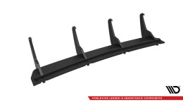 Street Pro Heckschürze Heck Ansatz Diffusor passend für Audi S3 Sportback / Hatchback 8V SCHWARZ
