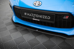 Street Pro Cup Spoilerlippe Front Ansatz V.1 passend für Toyota GR86 Mk1 SCHWARZ