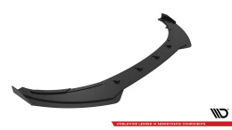 Street Pro Cup Spoilerlippe Front Ansatz V.1 passend für Toyota GR86 Mk1 SCHWARZ+ HOCHGLANZ FLAPS