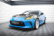 Street Pro Spoilerlippe Front Ansatz V.1 passend für Toyota GR86 Mk1 rot+ Hochglanz Flaps