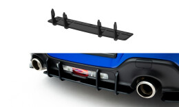 Street Pro Heckschürze Heck Ansatz Diffusor passend für Toyota GR86 Mk1 SCHWARZ