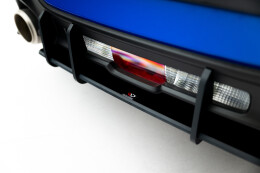 Street Pro Heckschürze Heck Ansatz Diffusor passend für Toyota GR86 Mk1 SCHWARZ