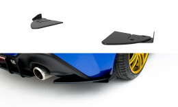 Street Pro Heck Ansatz Flaps Diffusor V.1 passend für Toyota GR86 Mk1 SCHWARZ+ HOCHGLANZ FLAPS