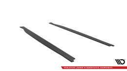 Street Pro Seitenschweller Ansatz Cup Leisten V.1 passend für Toyota GR86 Mk1 SCHWARZ