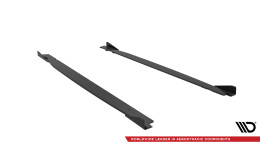 Street Pro Seitenschweller Ansatz Cup Leisten V.1 passend für Toyota GR86 Mk1 ROT+ HOCHGLANZ FLAPS