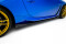 Street Pro Seitenschweller Ansatz Cup Leisten V.1 passend für Toyota GR86 Mk1 ROT+ HOCHGLANZ FLAPS