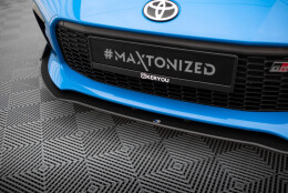 Street Pro Cup Spoilerlippe Front Ansatz V.2 passend für Toyota GR86 Mk1 SCHWARZ